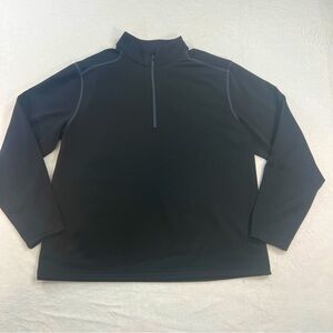 Men’s Walter Hagen Black Quarter-Zip Pullover size Large